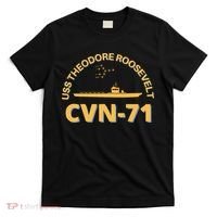 Us Aircraft Carrier Cvn71 Uss Theodore Roosevelt T-Shirt thumb 0