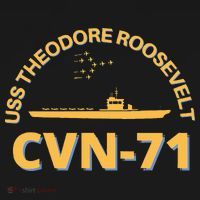Us Aircraft Carrier Cvn71 Uss Theodore Roosevelt Baby Bodysuit thumb 2