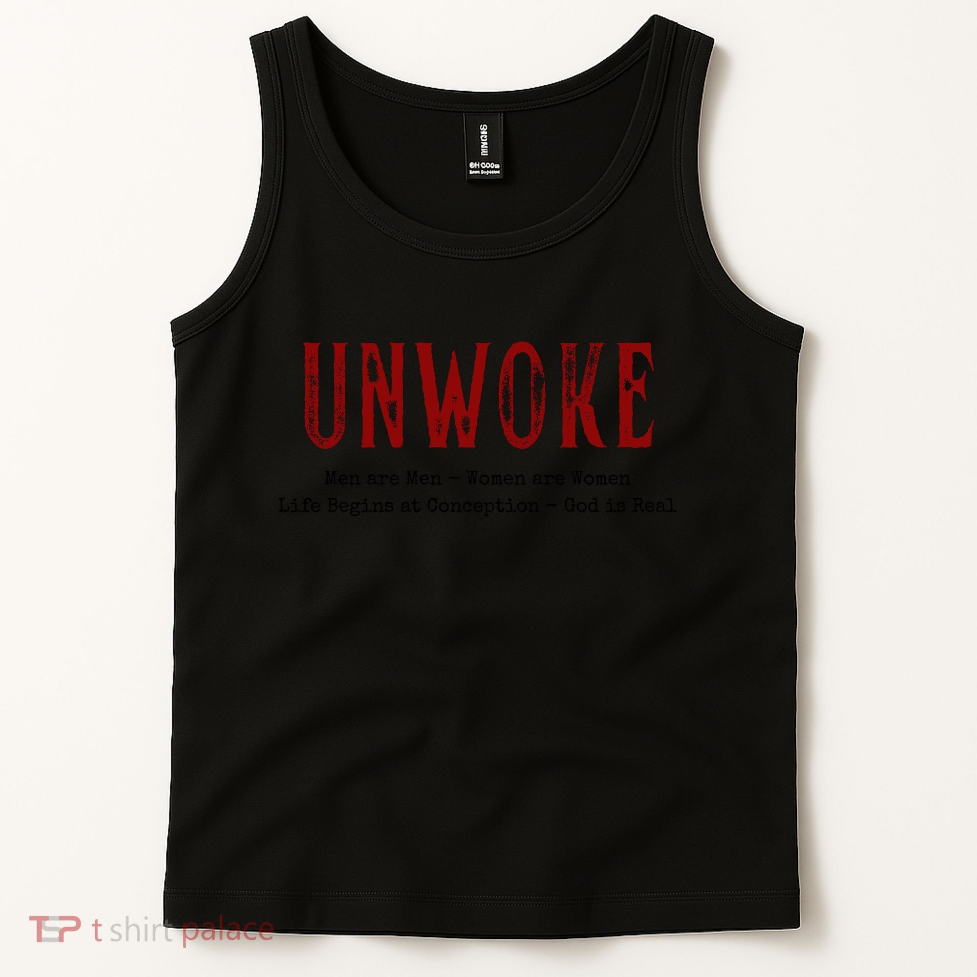Unwoke Anti Cancel Culture Conservative 19 Tank Top