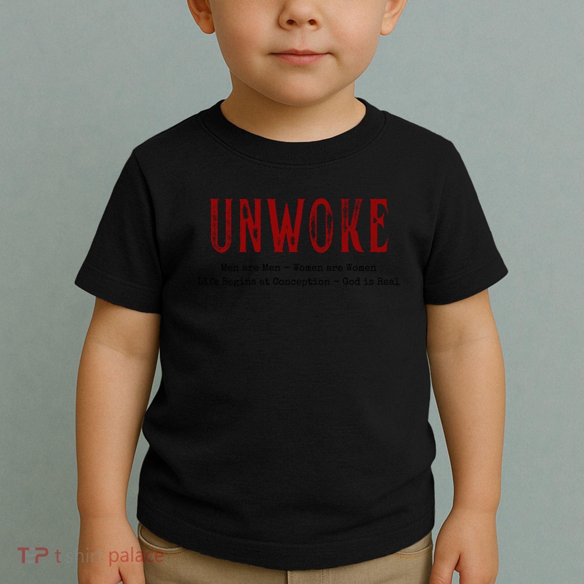 Unwoke Anti Cancel Culture Conservative 19 Toddler T-Shirt