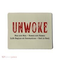 Unwoke Anti Cancel Culture Conservative 19 Mousepad thumb 0