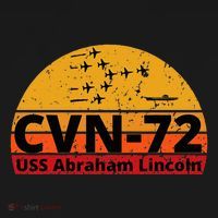 Us Aircraft Carrier Cvn72 Uss Abraham Lincoln Baby Bodysuit thumb 2