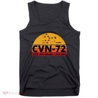 Us Aircraft Carrier Cvn72 Uss Abraham Lincoln Tank Top thumb 0