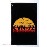 Us Aircraft Carrier Cvn72 Uss Abraham Lincoln Golf Towel thumb 0