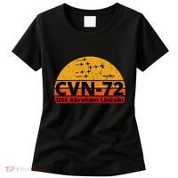 Us Aircraft Carrier Cvn72 Uss Abraham Lincoln Women's T-Shirt thumb 0