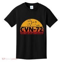 Us Aircraft Carrier Cvn72 Uss Abraham Lincoln Kids T-Shirt thumb 0