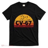 US Aircraft Carrier CV67 USS John F. Kennedy T-Shirt thumb 0