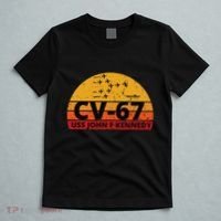 US Aircraft Carrier CV67 USS John F. Kennedy T-Shirt thumb 5