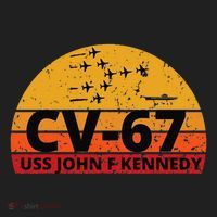 US Aircraft Carrier CV67 USS John F. Kennedy Beanie thumb 2