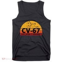 US Aircraft Carrier CV67 USS John F. Kennedy Tank Top thumb 0