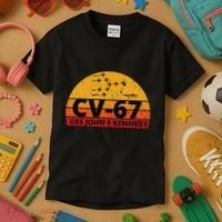 US Aircraft Carrier CV67 USS John F. Kennedy Kids T-Shirt thumb 3