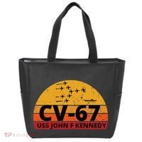 US Aircraft Carrier CV67 USS John F. Kennedy Tote Bag thumb 0
