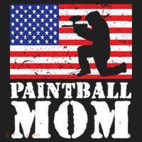 Usa American Distressed Flag Paintball Mom Her Gift Cute Gift Beanie thumb 2