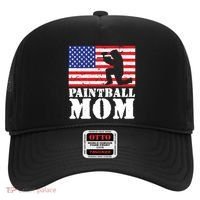 Usa American Distressed Flag Paintball Mom Her Gift Cute Gift Hat thumb 0