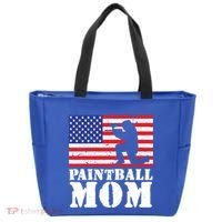 Usa American Distressed Flag Paintball Mom Her Gift Cute Gift Tote Bag thumb 0
