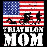 Usa American Distressed Flag Triathlon Mom For Her Gift Coffee Mug thumb 5