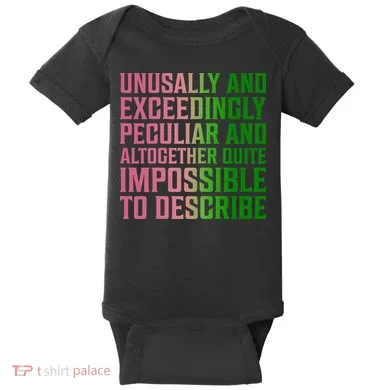 Unusually And Exceedingly Peculiar Baby Bodysuit