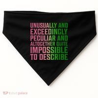 Unusually And Exceedingly Peculiar USA-Made Doggie Bandana thumb 0