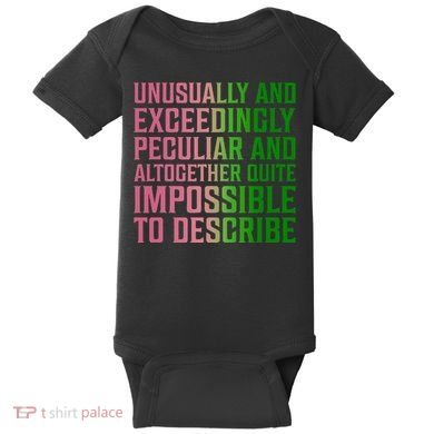Unusually And Exceedingly Peculiar Baby Bodysuit