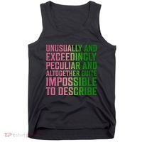 Unusually And Exceedingly Peculiar Tank Top thumb 0