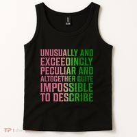 Unusually And Exceedingly Peculiar Tank Top thumb 2