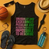 Unusually And Exceedingly Peculiar Tank Top thumb 4