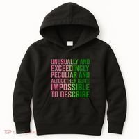 Unusually And Exceedingly Peculiar Kids Hoodie thumb 0