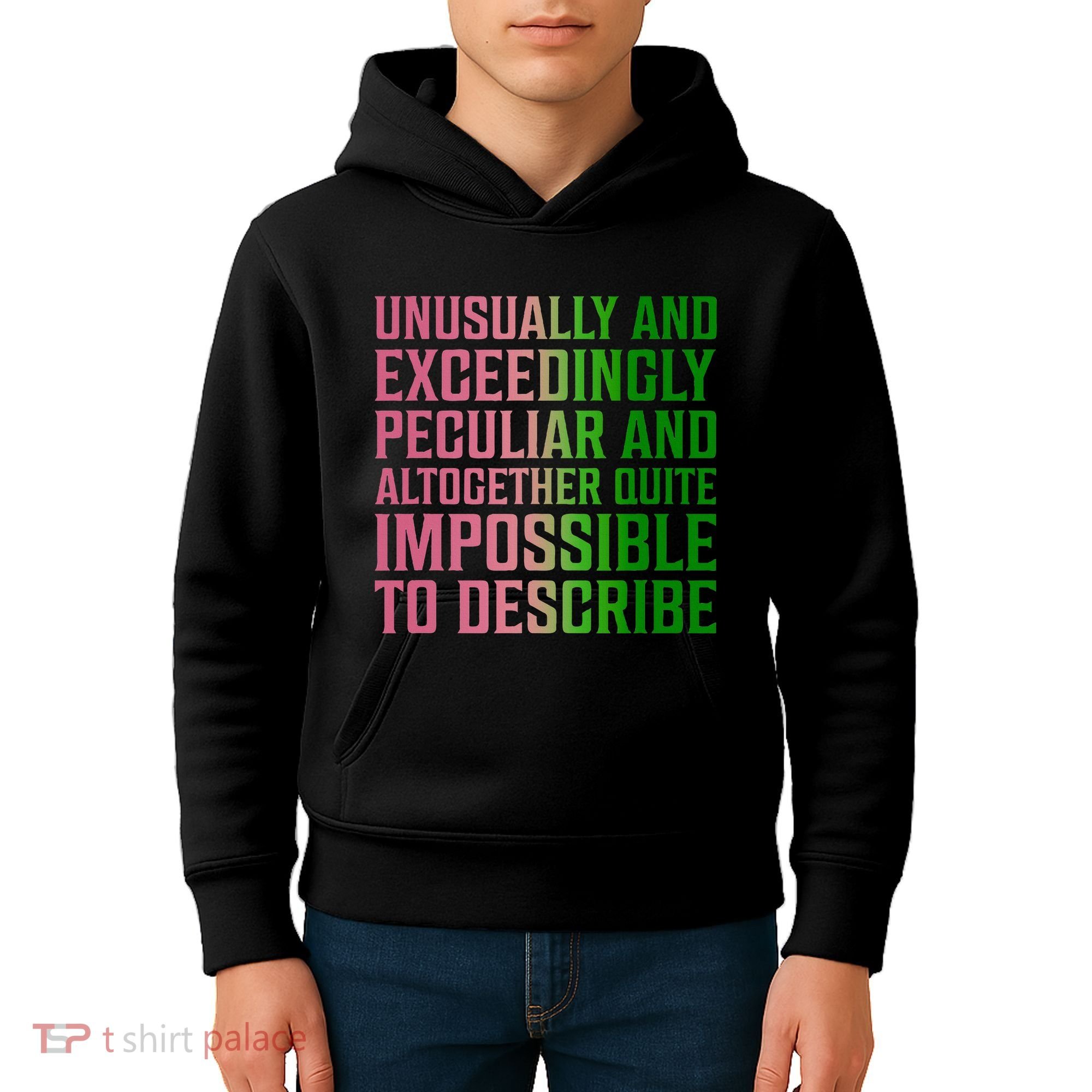 Unusually And Exceedingly Peculiar Kids Hoodie