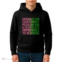 Unusually And Exceedingly Peculiar Kids Hoodie thumb 4