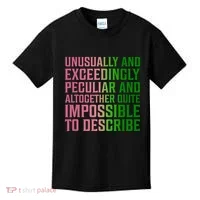 Unusually And Exceedingly Peculiar Kids T-Shirt thumb 0