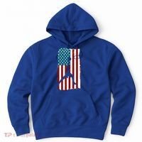 Us American Flag Basketball Patriotic Athlete Print Gift Hoodie thumb 0