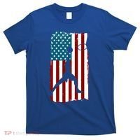 Us American Flag Basketball Patriotic Athlete Print Gift T-Shirt thumb 0