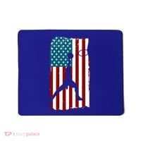 Us American Flag Basketball Patriotic Athlete Print Gift Mousepad thumb 0
