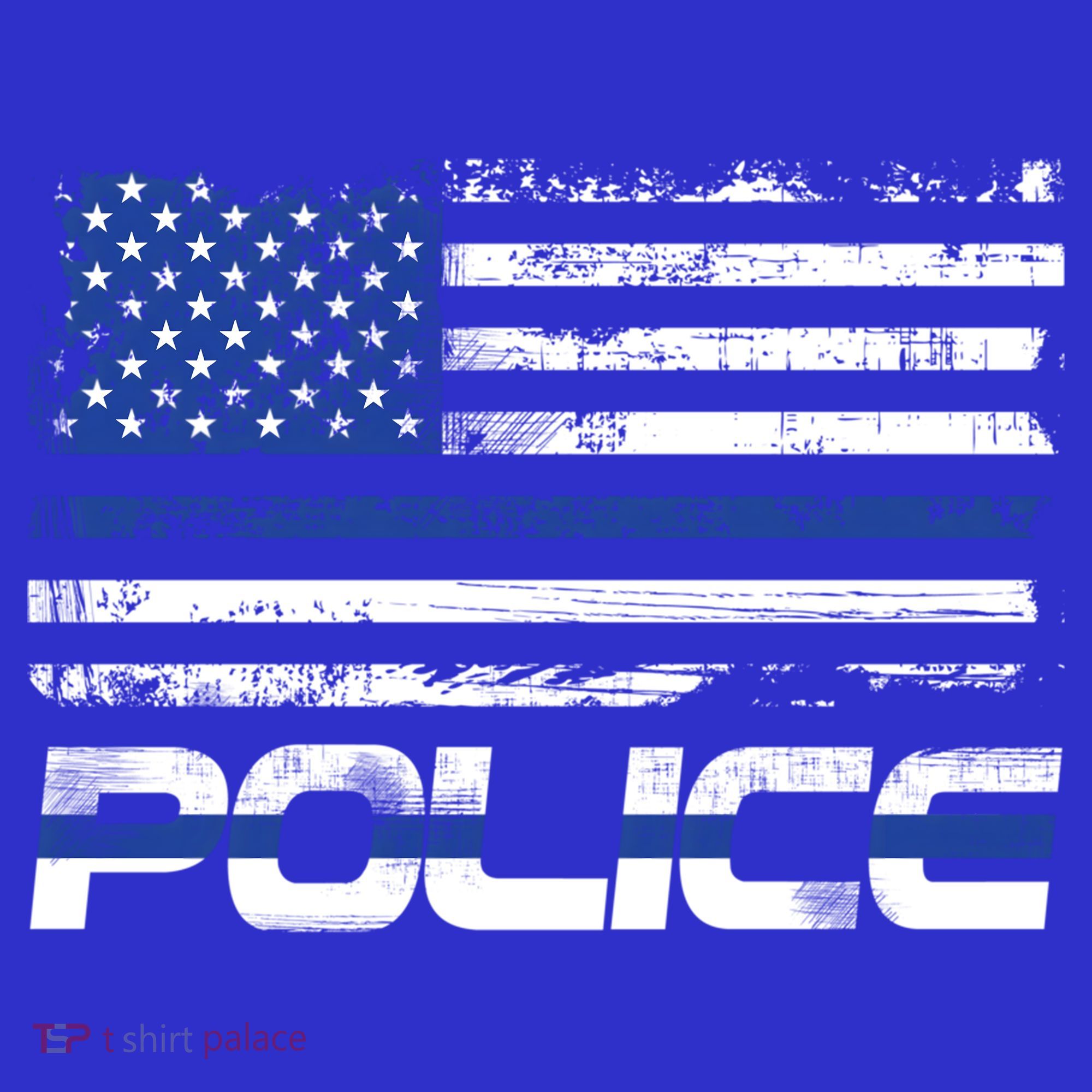 Usa American Flag Thin Blue Line Police Gift Women's Tank Top