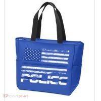 Usa American Flag Thin Blue Line Police Gift Tote Bag thumb 3