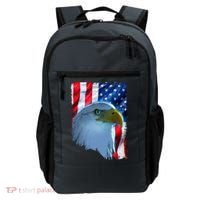 USA American Flag Eagle Distressed Style Backpack thumb 0
