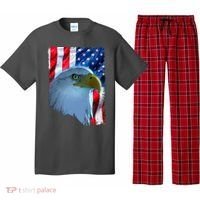 USA American Flag Eagle Distressed Style Pajama Set thumb 0