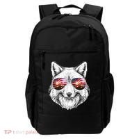 USA American Flag Fireworks Fox Backpack thumb 0