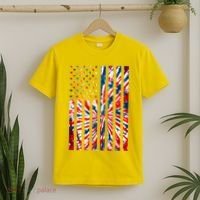 USA American Flag Red White Blue Tie Dye T-Shirt thumb 2