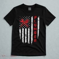 Usa American Flag Plumber Women Plumbers Patriotic T-Shirt thumb 5