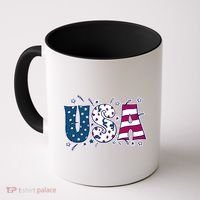 USA American Flag Celebration Coffee Mug thumb 0