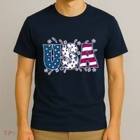 USA American Flag Celebration T-Shirt thumb 3