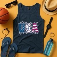 USA American Flag Celebration Tank Top thumb 4
