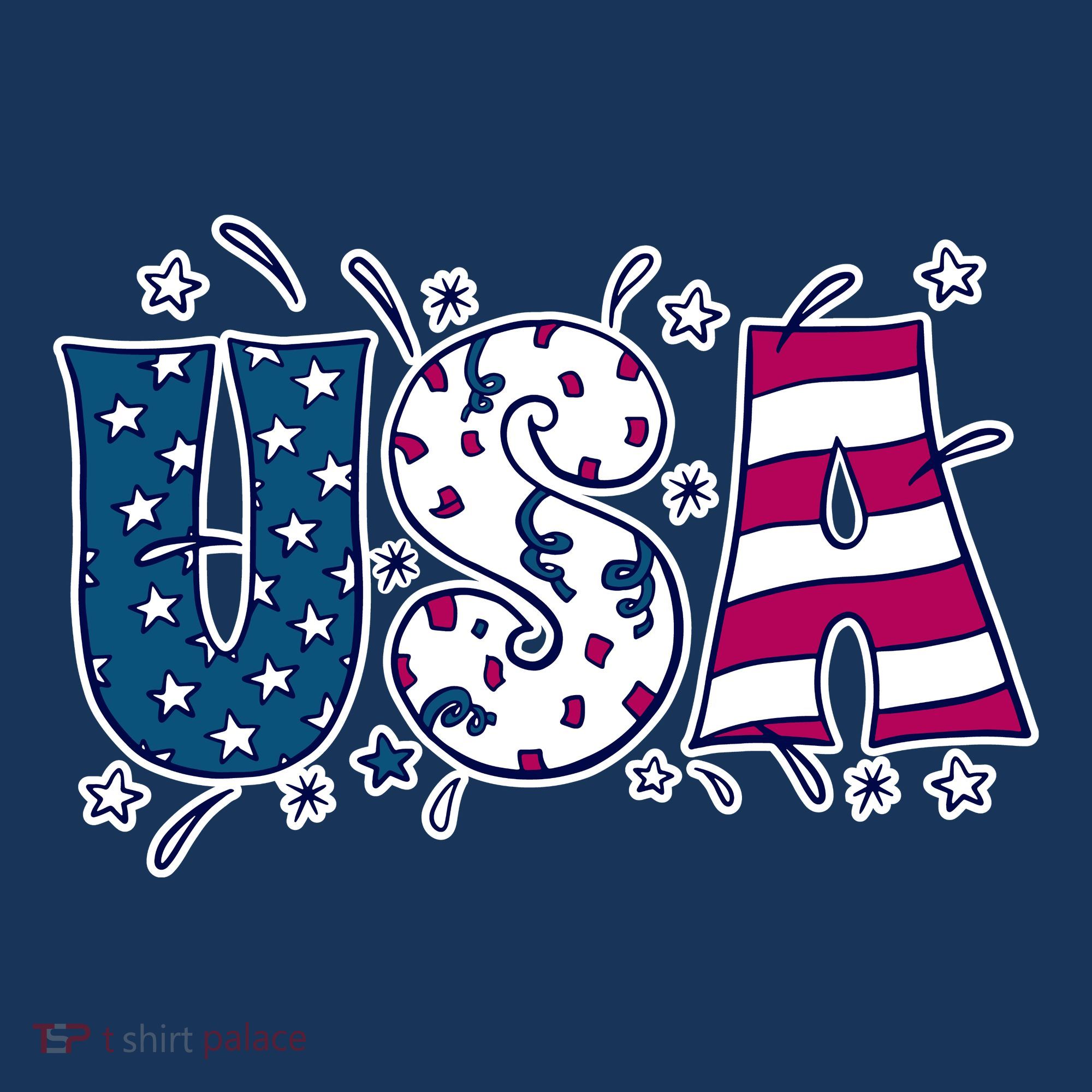 USA American Flag Celebration Visor