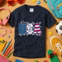 USA American Flag Celebration Kids T-Shirt thumb 3