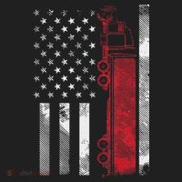 US American Flag Semi Truck Driver 18 Wheeler Trucker Gift Women's Sweatshirt thumb 2