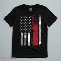 US American Flag Semi Truck Driver 18 Wheeler Trucker Gift T-Shirt thumb 5