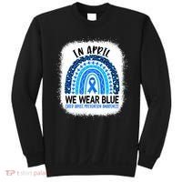 US America Flag Child Abuse Prevention Month April Awareness Sweatshirt thumb 0