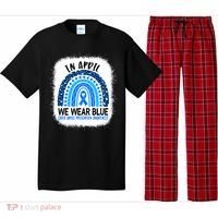 US America Flag Child Abuse Prevention Month April Awareness Pajama Set thumb 0