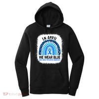 US America Flag Child Abuse Prevention Month April Awareness Women's Hoodie thumb 0